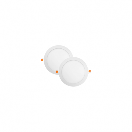 PACK 2 PANEL EMBUTIDO REDONDO 3W NEUTRO 4000K KONNERGIE