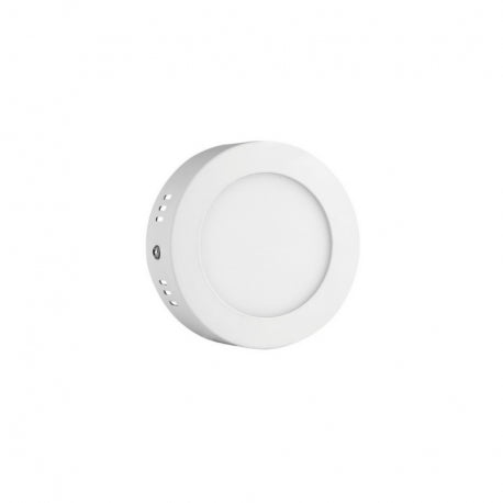 PANEL SOBREPUESTO REDONDO 6W CALIDO 3000K KONNERGIE para iluminación disponible online en El Container