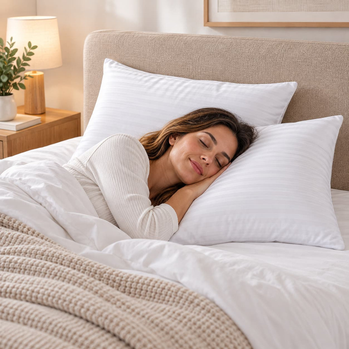 Pack 2 Almohadas Biancobelo Premium 50x70