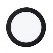 Panel sobrepuesto pro negro redondo 12w frio 6000k konnergie para iluminación disponible online en El Container