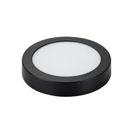 Panel sobrepuesto pro negro redondo 24w frio 6000k konnergie para iluminación disponible online en El Container