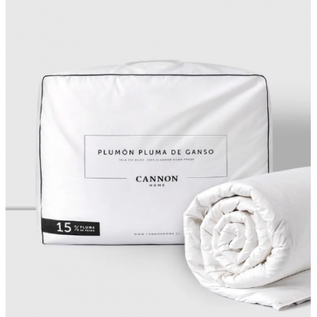 Plumón de plumas 15% Pluma De Pecho Cannon - 1.5 El Container