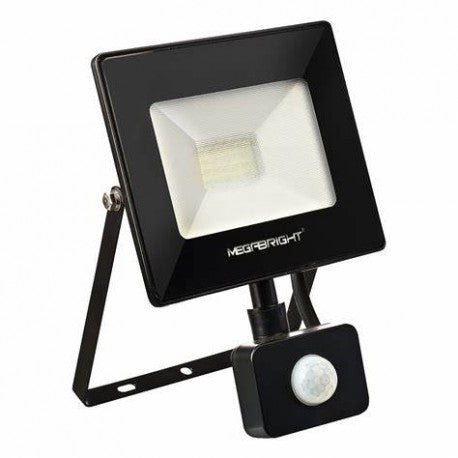Proyector LED 20W Telco Flat Pro 6000K Con Sensor Megabright