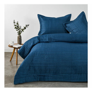 Quilt estampado Trama Azul AF, Cannon - King El Container