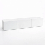 Rack TV Flotante Napoles Blanco