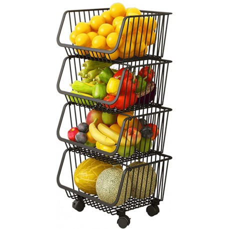 Rack organizador de cocina 4 niveles