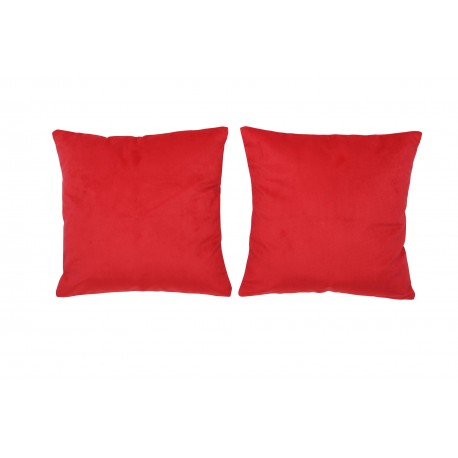Set Cojin Felpa 40 X 40 cms. Rosado. Masel