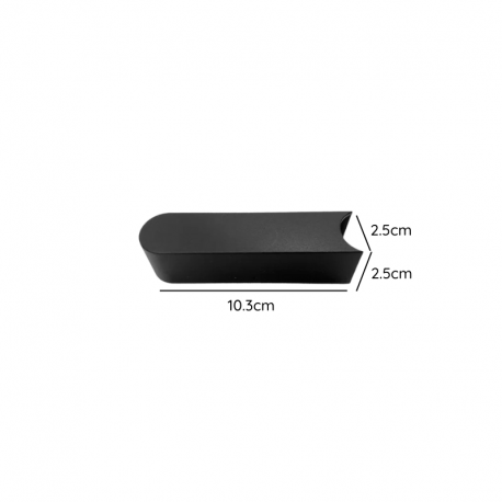 TAPA RIEL NEGRO 48V MODELO CYGNUS KONNERGIE El Container