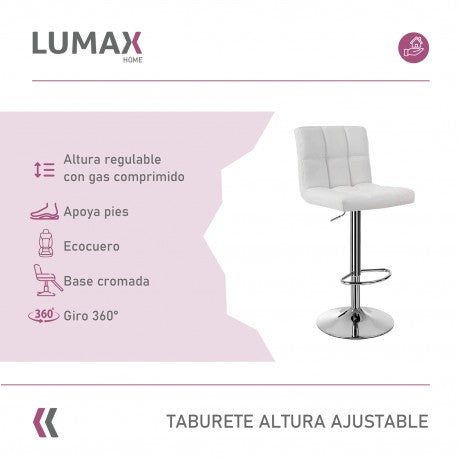 Taburete Piso Bar Sillon Odo