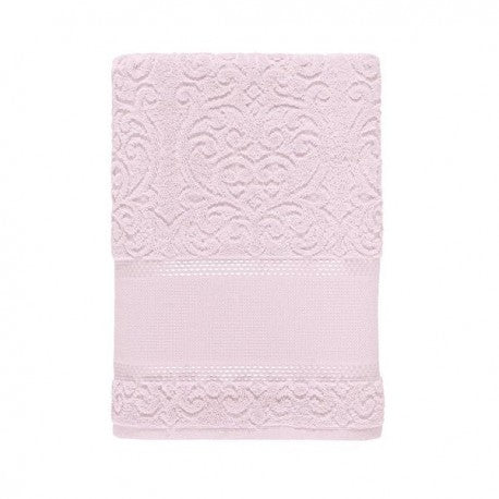Toalla Visita para Bordar Karsten Melina II Rosa 30x45 cm Algodón Personalizable El Container