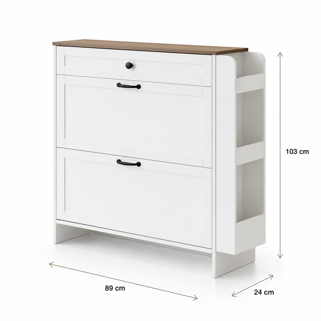 Zapatero Essenza Home Blanco