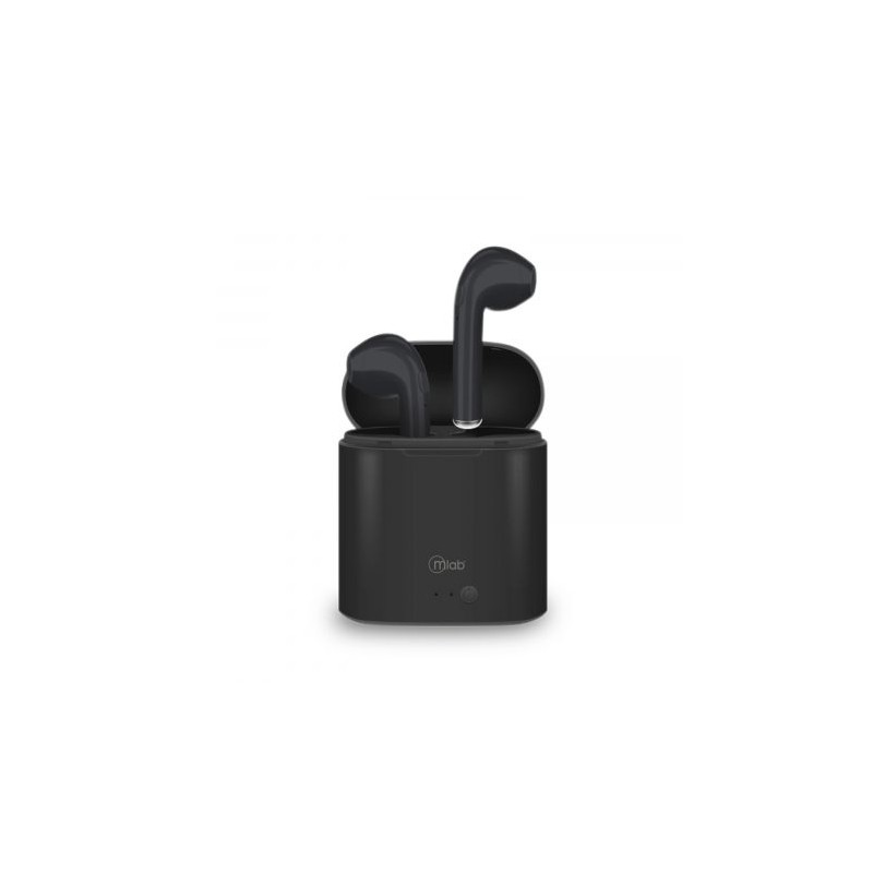 Audífonos Air Charge Touch Negro – Bluetooth 5.3, In-Ear y Estuche Carga MLAB