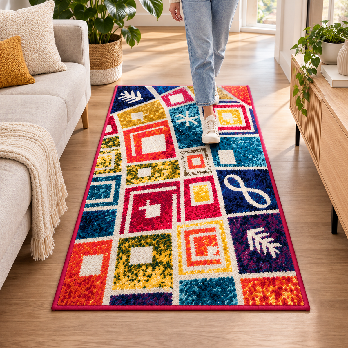 Alfombra Frise Boutique 133x190 Aleli