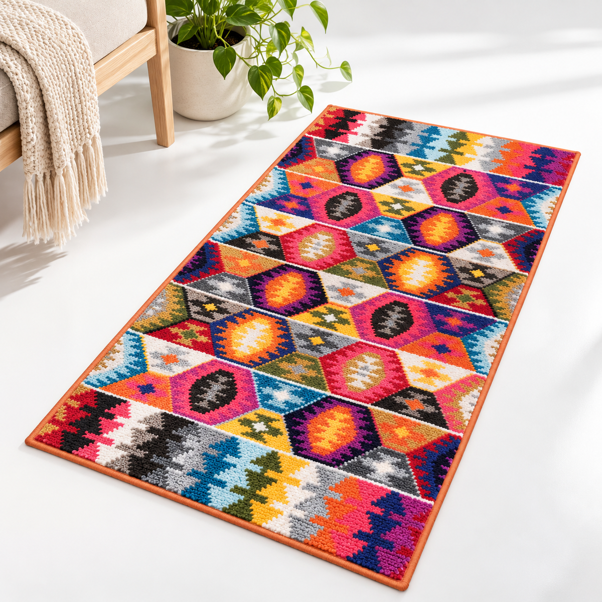 Alfombra Frise Boutique 60x110cm Mandolin 819363