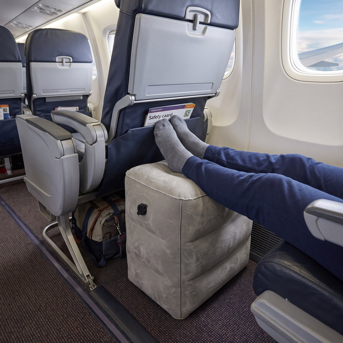 Almohada Inflable de Viaje Multiuso