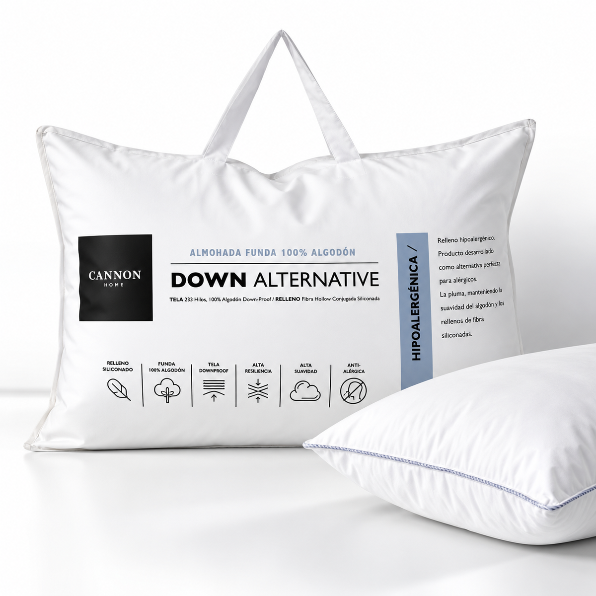 Almohada Down Alternative 50x70, Cannon
