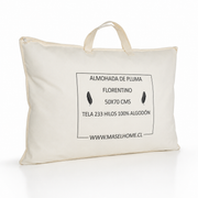 Almohada Florentino Pluma 50x70 cm, Masel