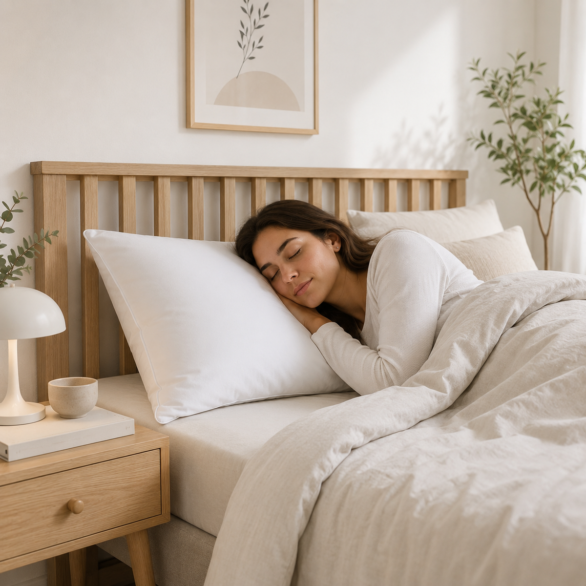 Almohada Florentino Pluma 50x70 cm, Masel