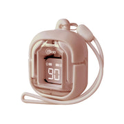 Audífonos MLAB TWS Glass Crystal Pink– Bluetooth V5.4, Estuche Silicona