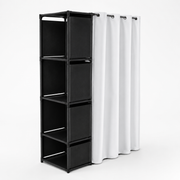 Closet organizador plegable Gris
