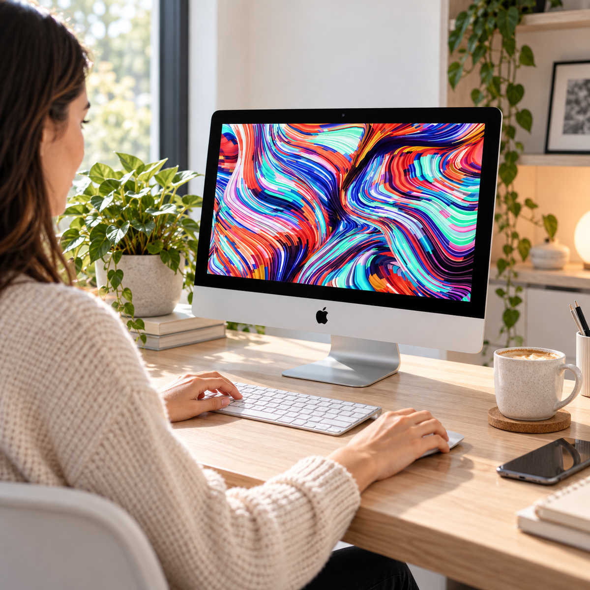 Computador Apple iMac 21.5" 2019 Intel Core i5 3.0GHz 8GB RAM 256GB SSD