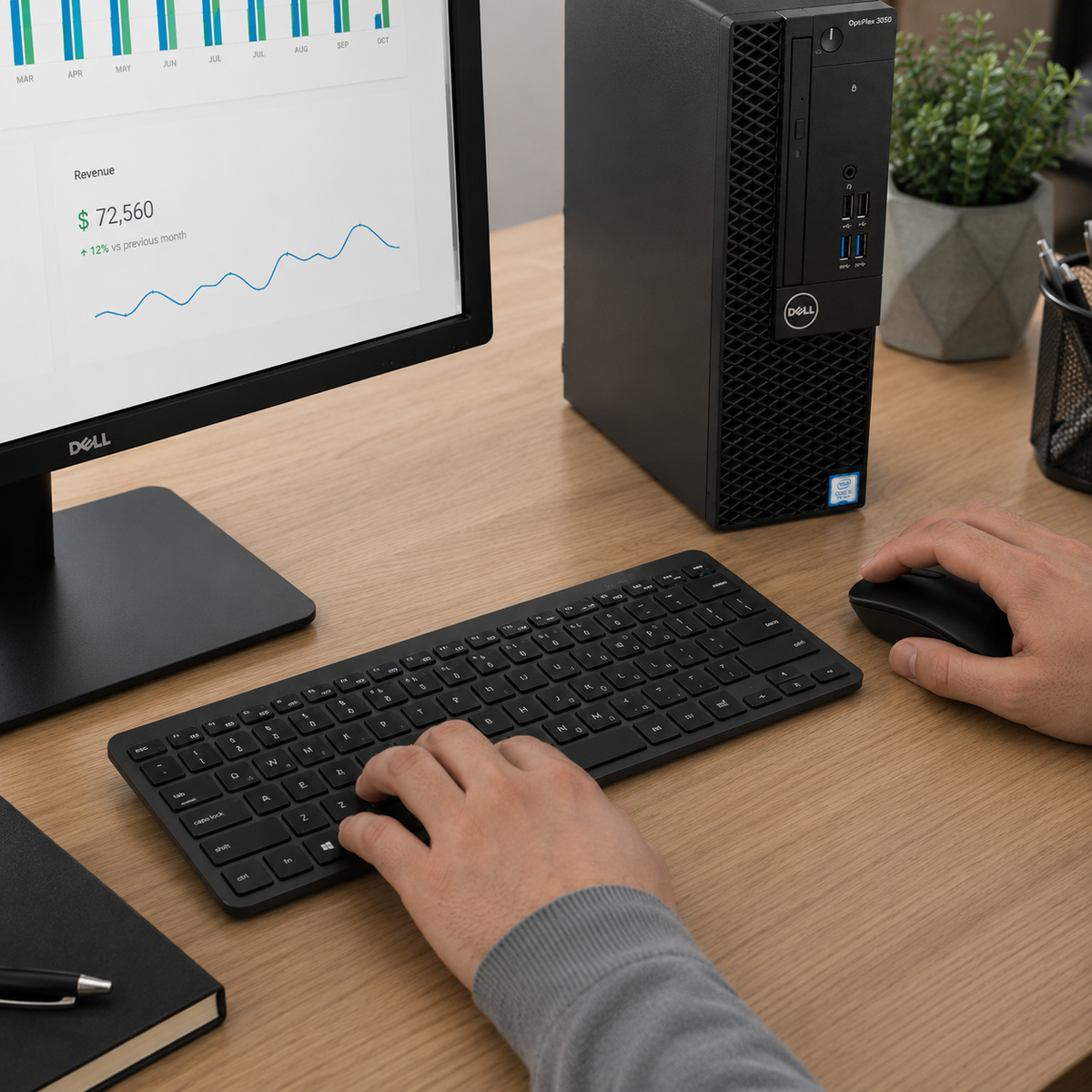 Computador Dell Optiplex 3050 Intel® Core i5-7500 8GB RAM 256GB SSD