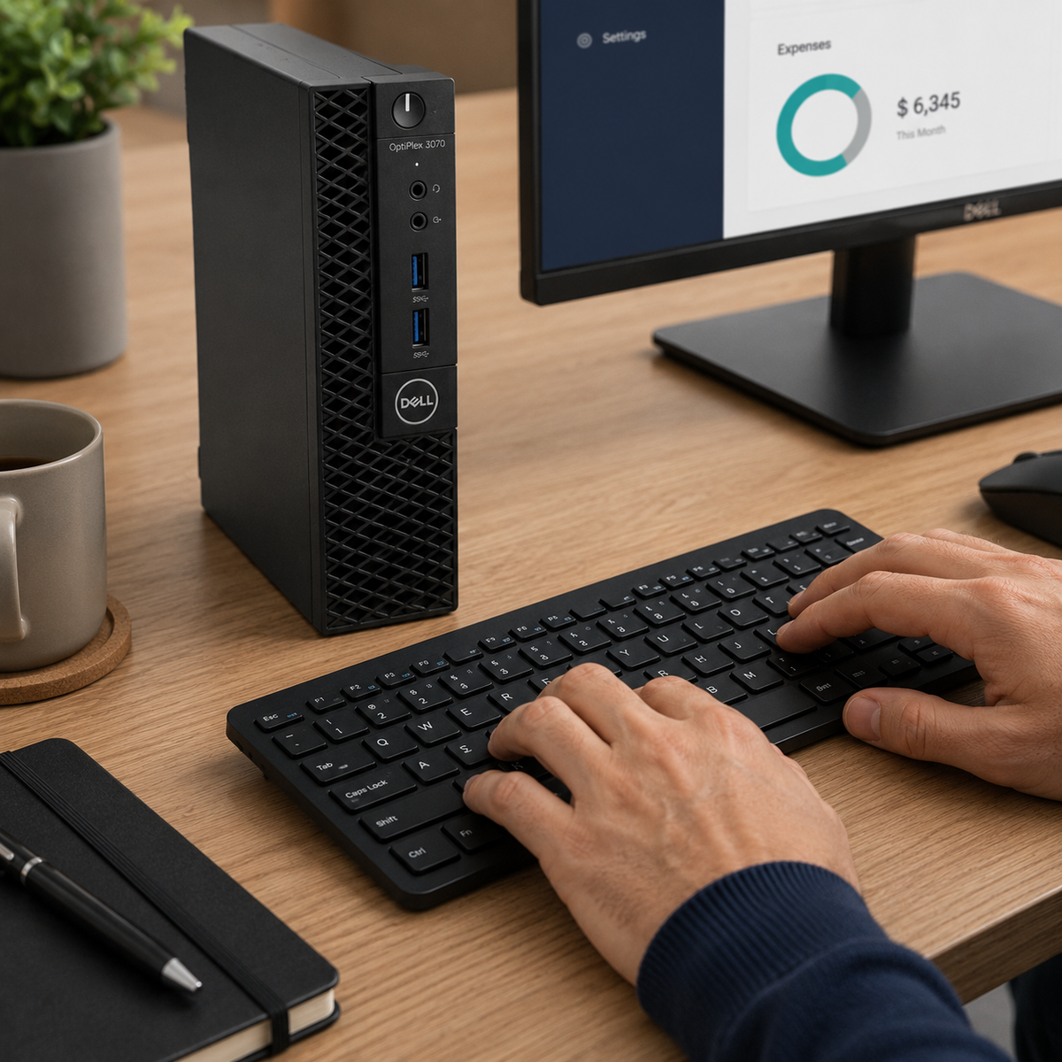 Computador Dell Optiplex 3070 Intel Core i5-9500T 16GB RAM 256GB SSD