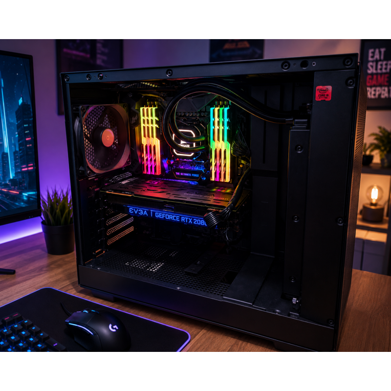 Computador PC Gamer Intel® i9-9940X 128GB RAM Nvidia GeForce RTX 2080Ti 1TB SSD