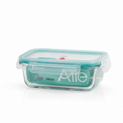 Contenedor Hermético Vidrio Rect. 750ML, Allegra