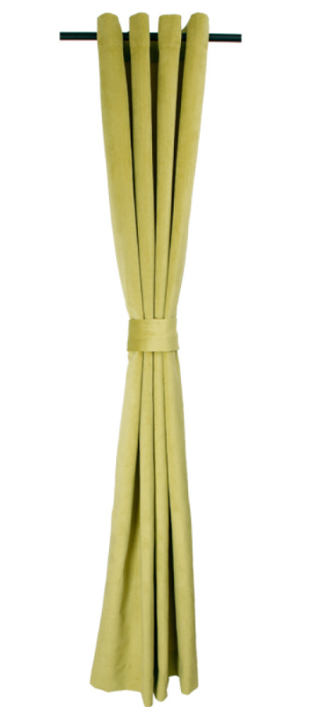 Cortina argollas Felpa New Velvet Pistacho, Masel