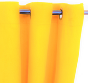 Cortina argollas Felpa New Velvet Amarillo, Masel