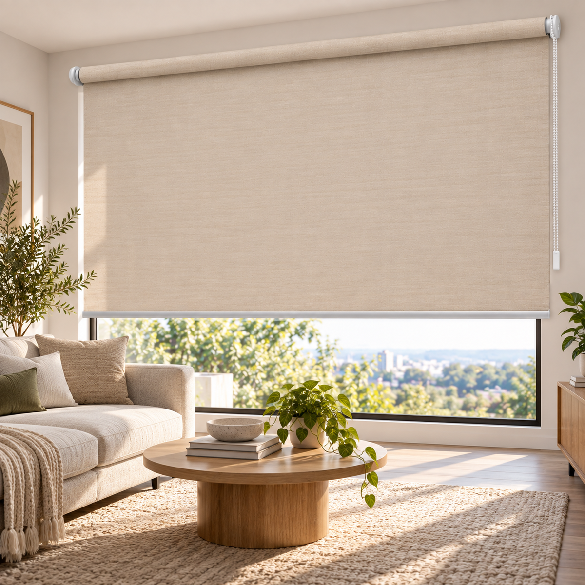 Cortinas Blackout Biancobelo Look Lino