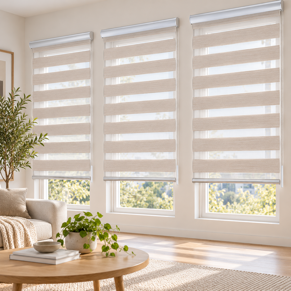 Cortinas Duo Look Lino Biancobelo