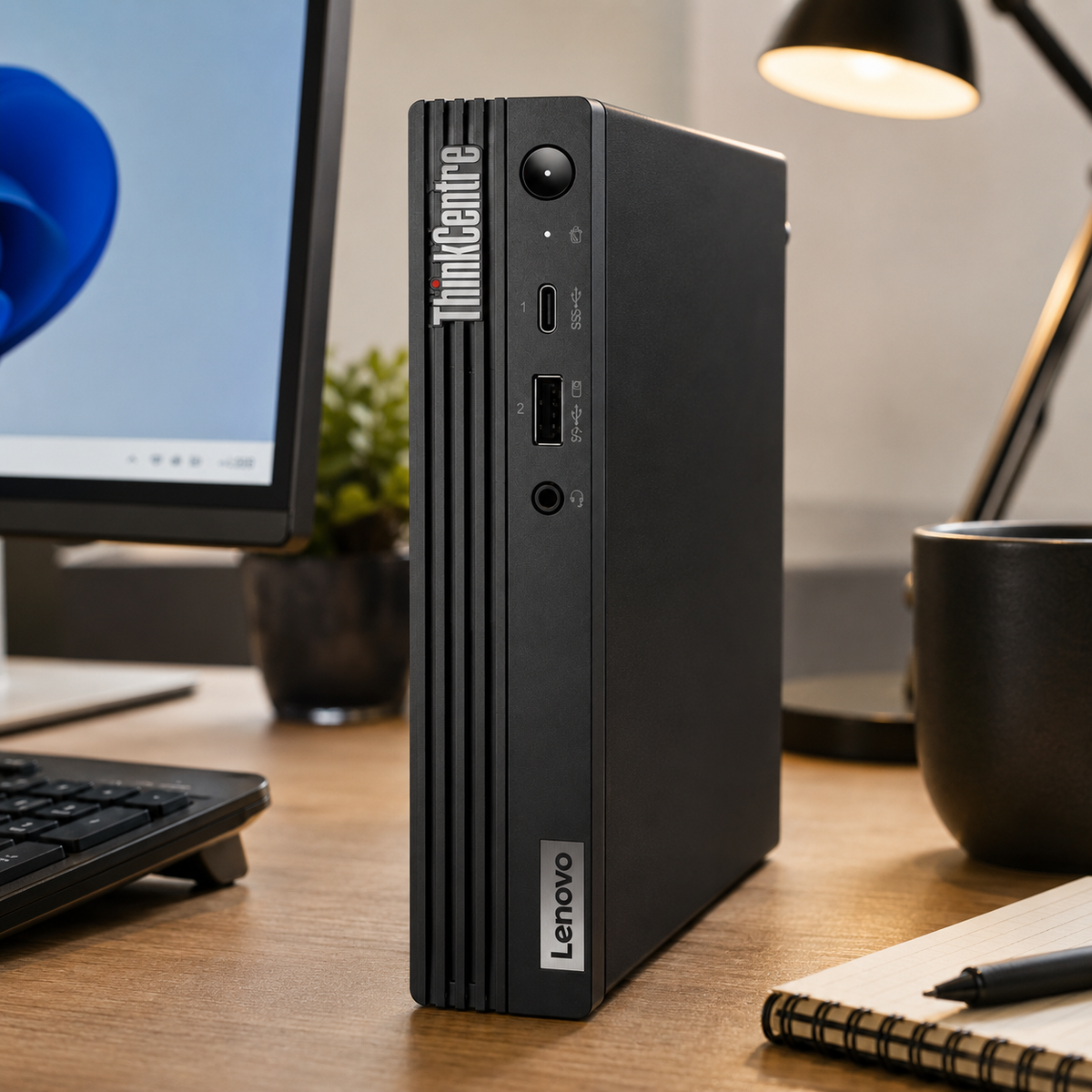 Desktop Lenovo Thinkcentre M70Q Tiny Intel Core i3-10100T 16GB RAM 512GB SSD