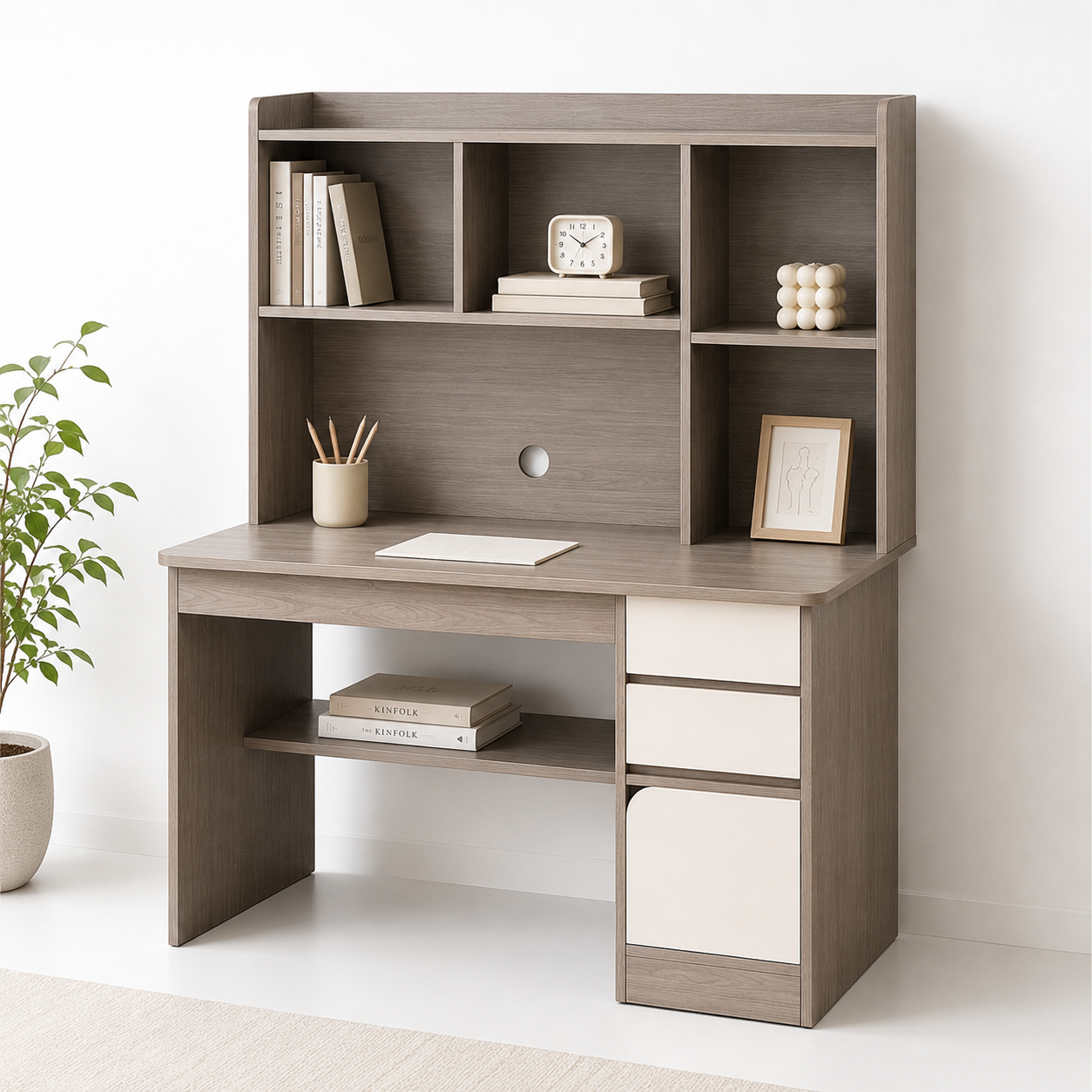 Escritorio Multifuncional Grey