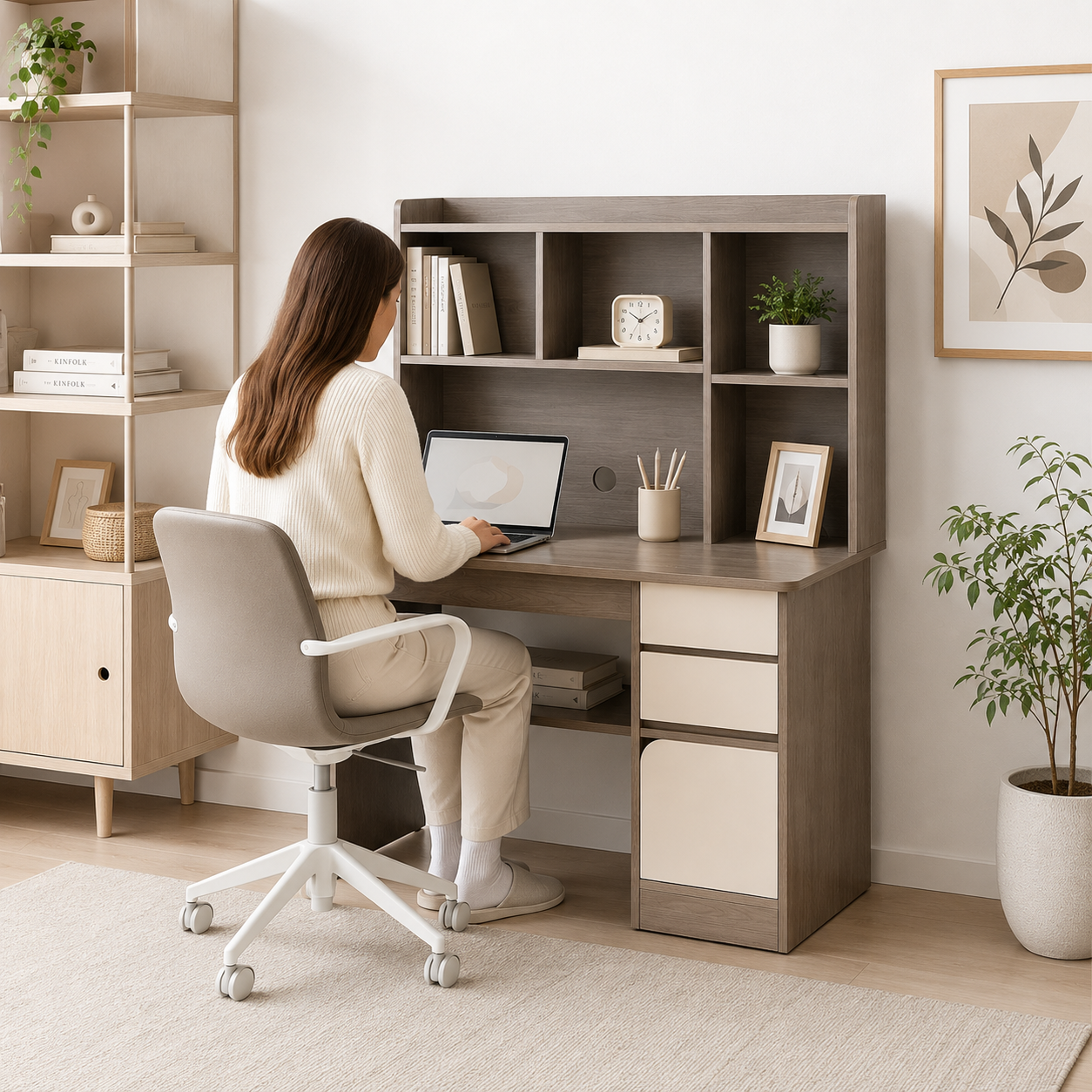 Escritorio Multifuncional Grey