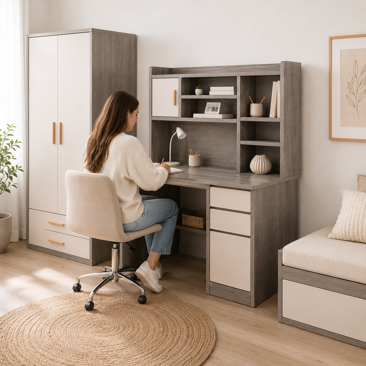 Escritorio Tasker Grey LOWA