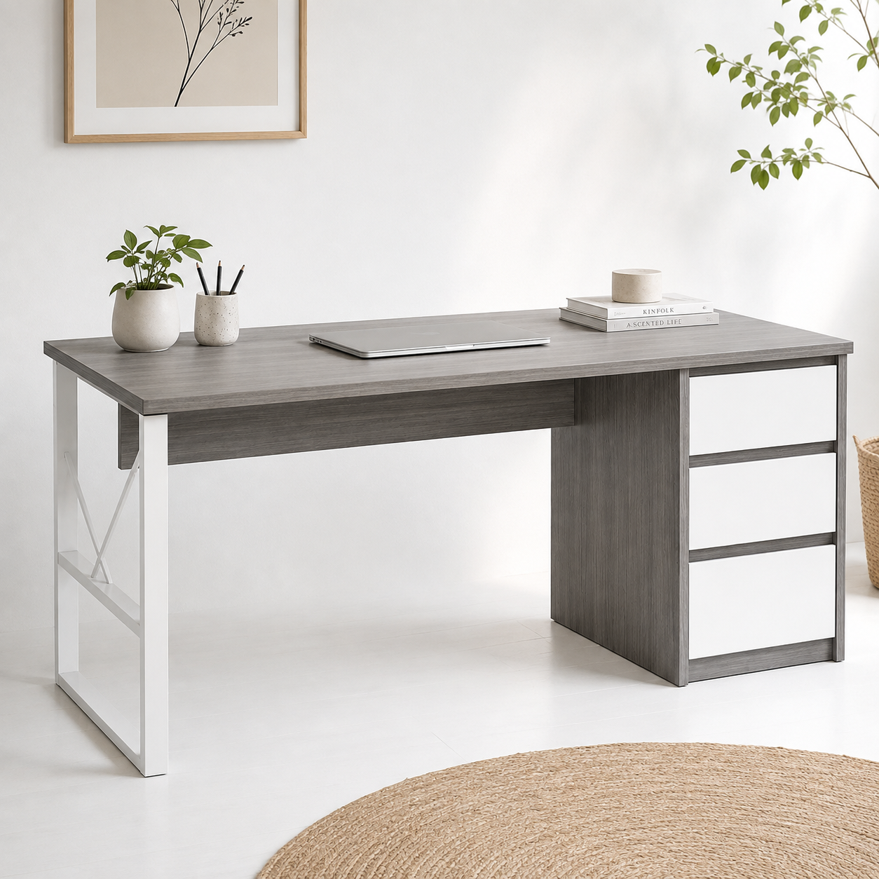Escritorio Valencia Gray
