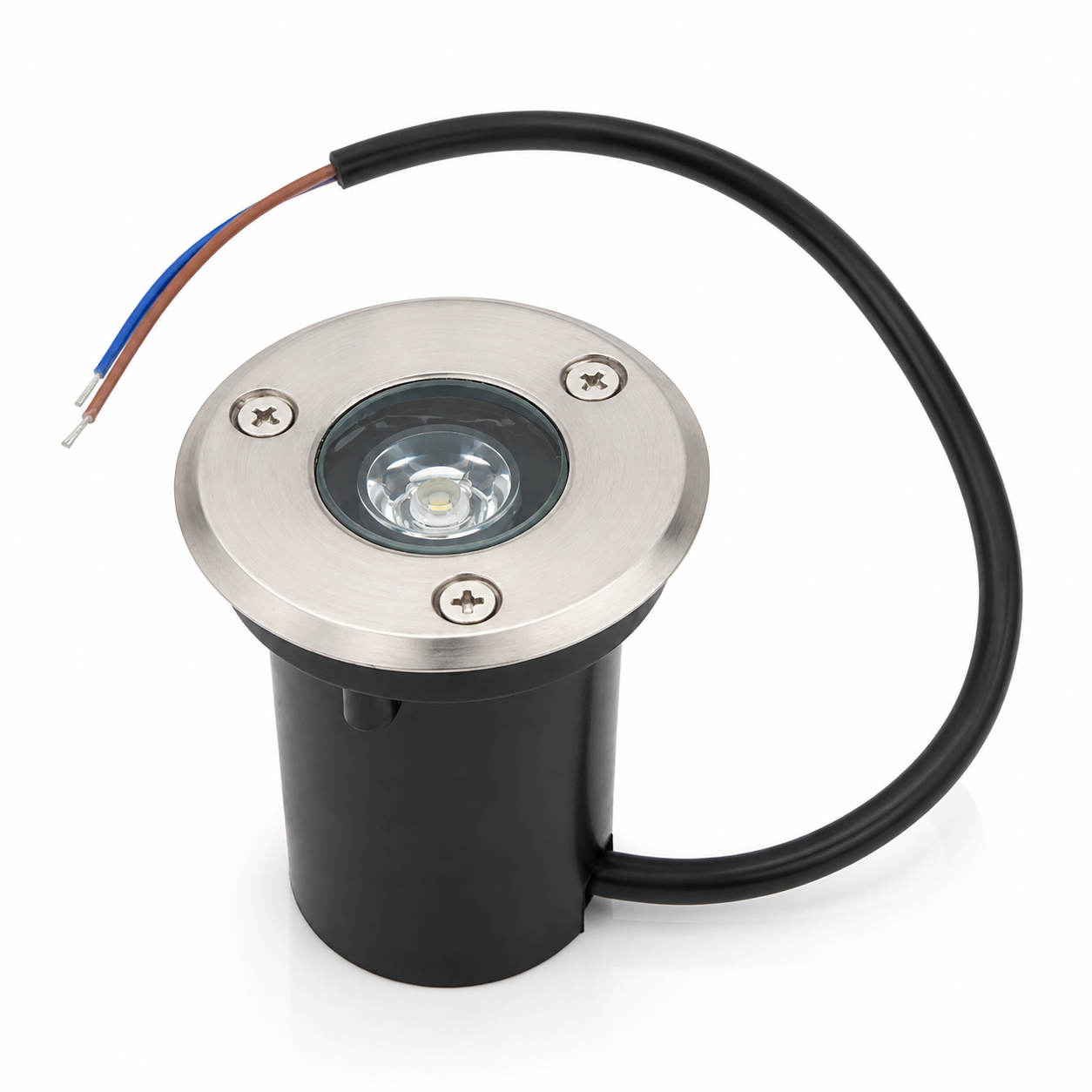 Foco de piso 1W 3000K IP67 Konnergie