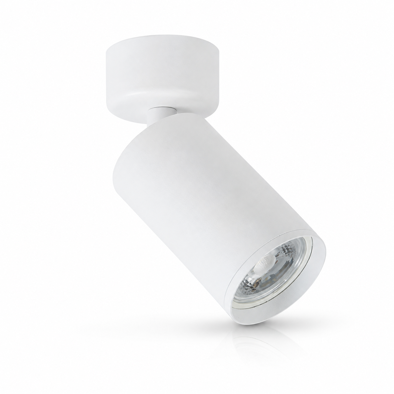 Foco porta gu10 blanco sobrepuesto led modelo altair