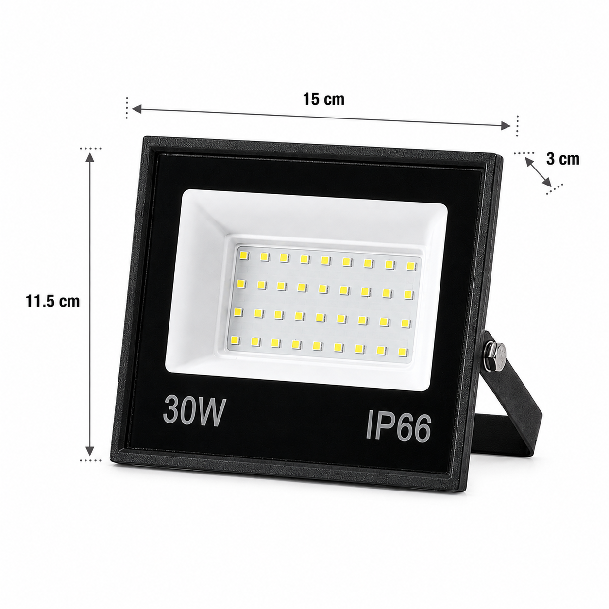 Foco Proyector De Area Led 30w IP66 IK08 Modelo Atlas Konnergie