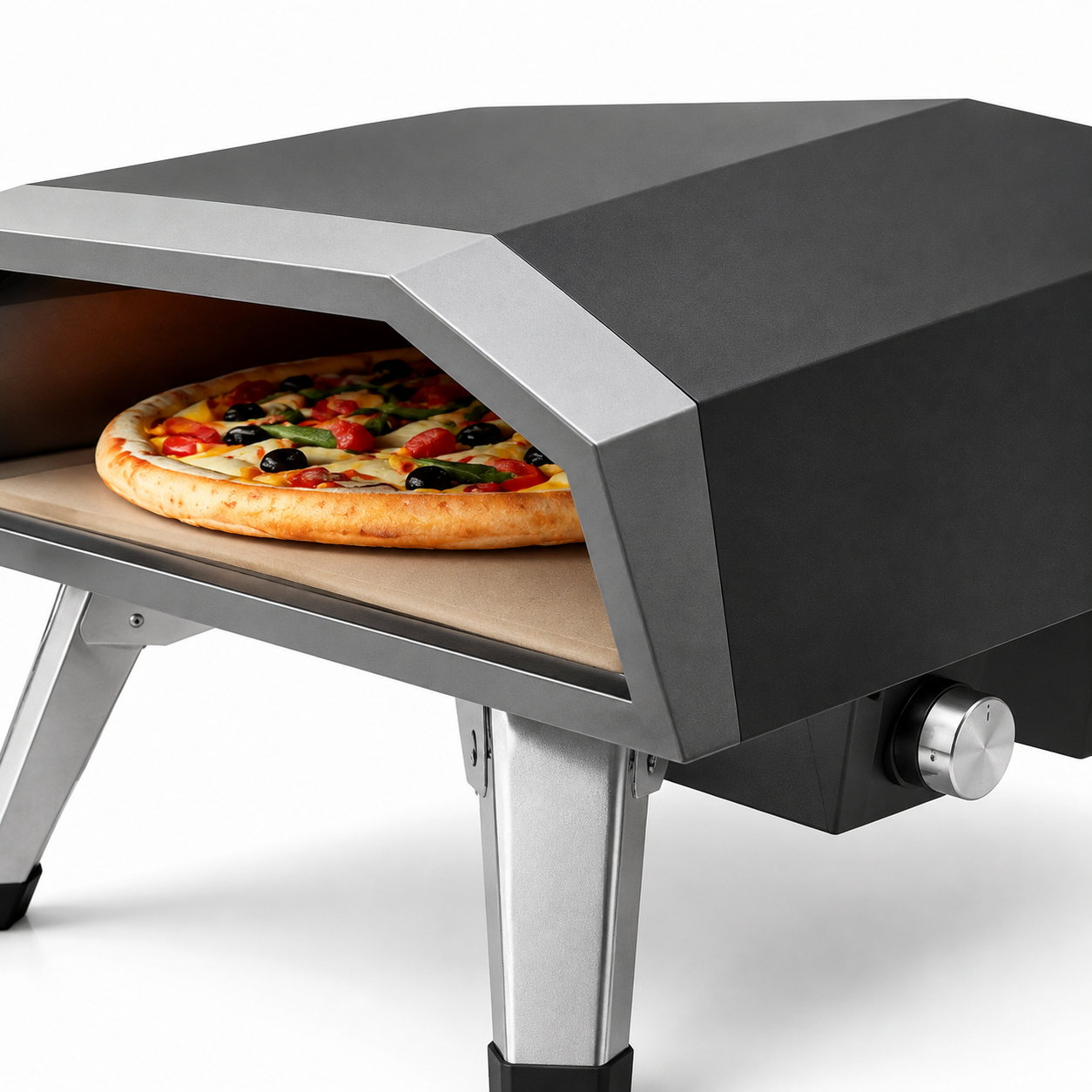 Horno de Pizza a Gas Portatil 62 x 40 x 30cms
