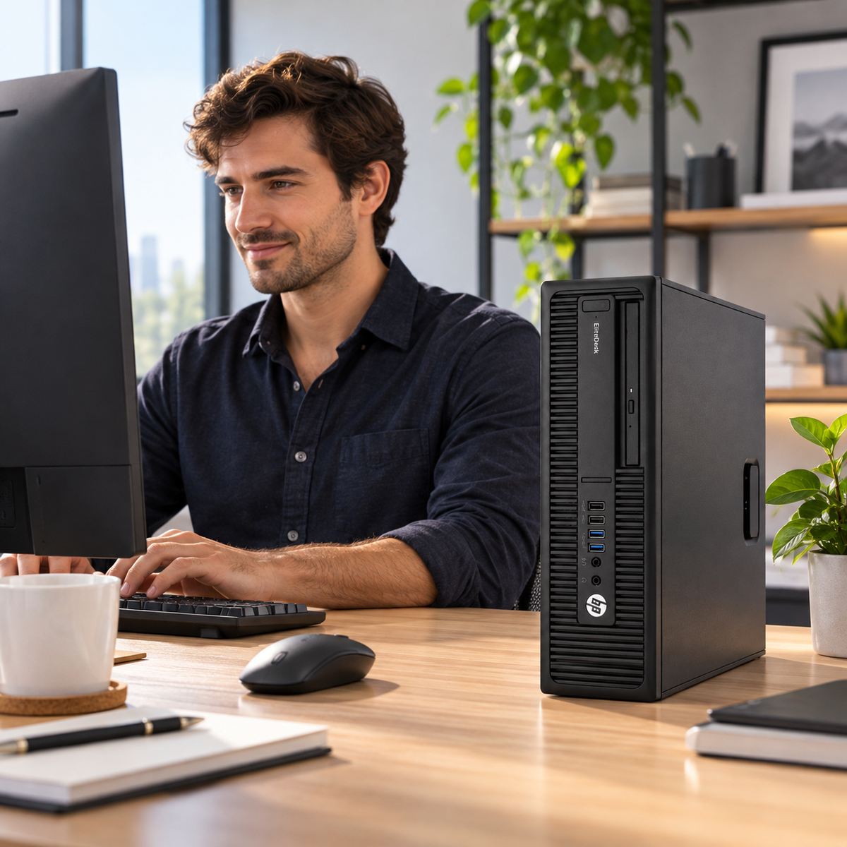 Hp Elitedesk 800 G2 Intel Core i7-6700 16GB RAM 256GB SSD