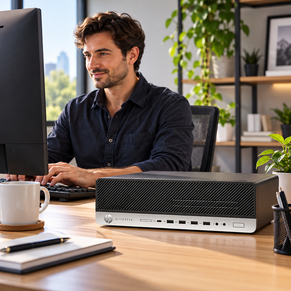 Hp Elitedesk 800 G3 Intel Core i7-6700 16GB RAM 256GB SSD