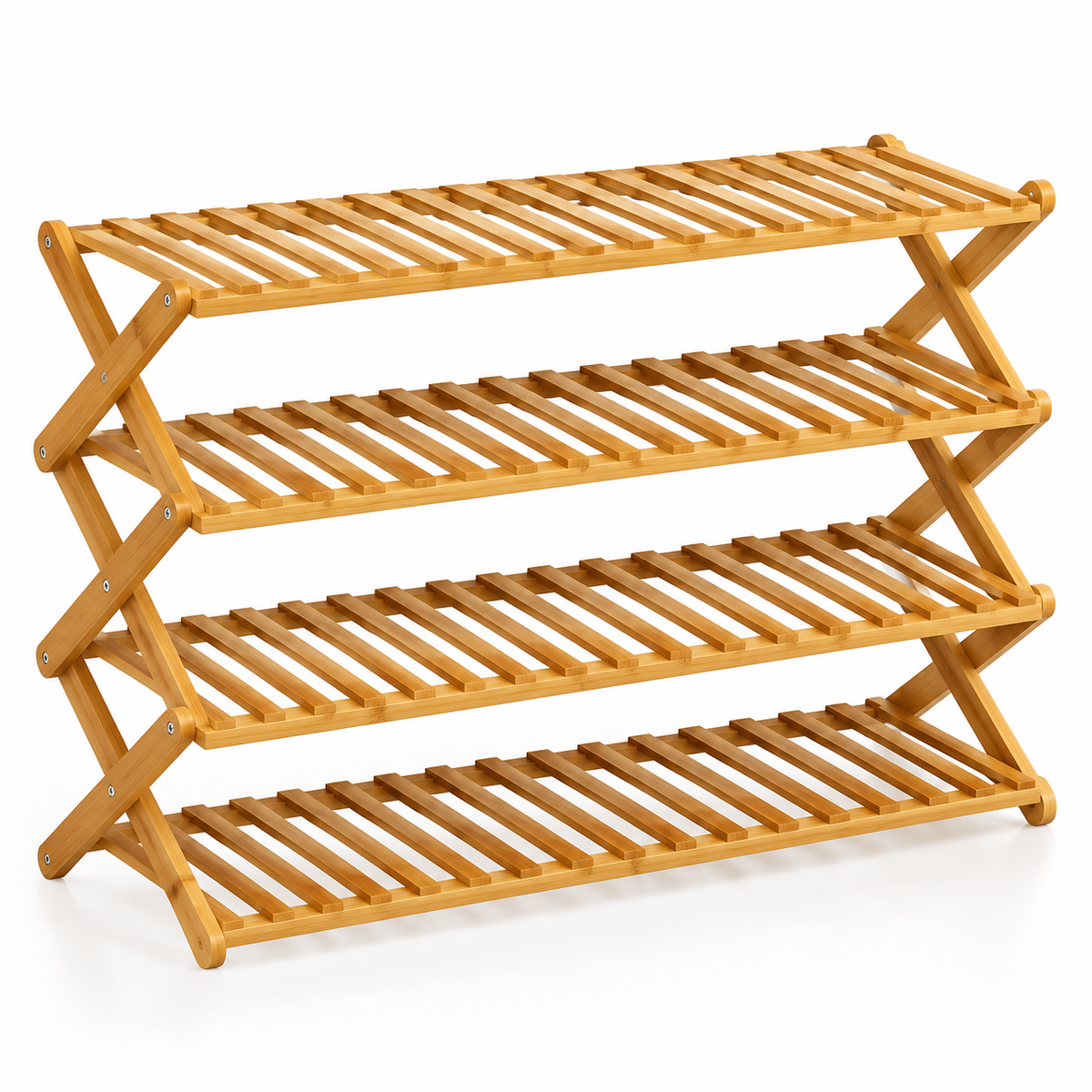 Rack bambú 4 niveles