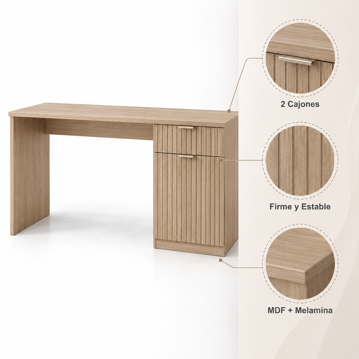 Escritorio Harmony 120cm Madera