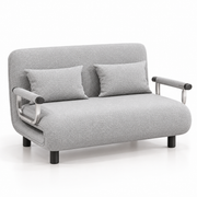 Sofa Cama Extendible Gris Light Linen
