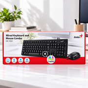 Kit Teclado y Mouse Genius KM-100SE-BK Copilot USB Negro