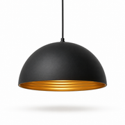Lámpara colgante negra Loft Prisma