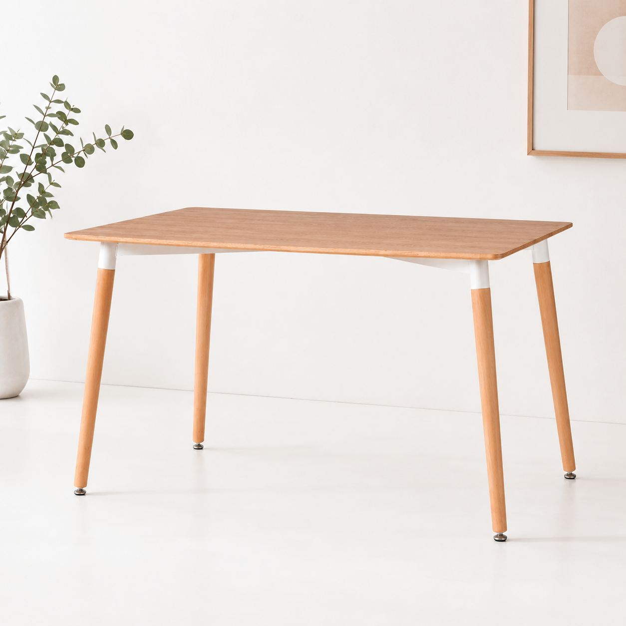 Mesa rectangular Eames madera